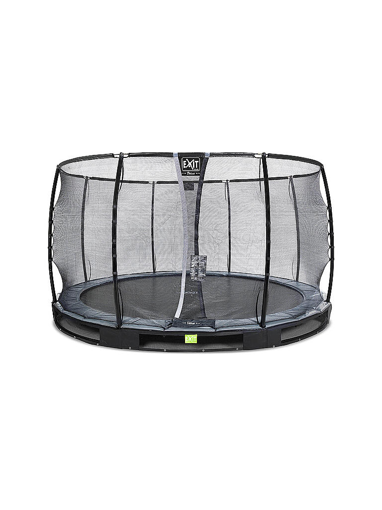 EXIT TOYS | Elegant Premium Inground-Trampolin 366cm mit Deluxe Sicherheitsnetz | keine Farbe