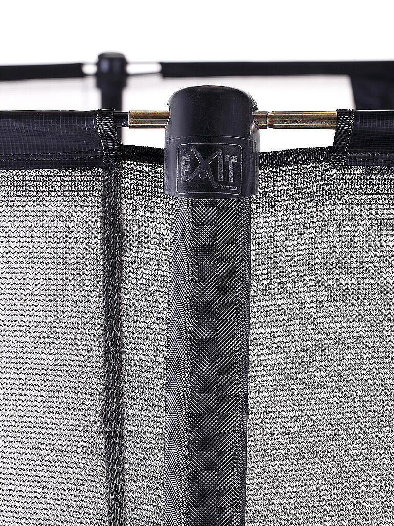 EXIT TOYS | Elegant Premium Trampolin 244x427cm mit Deluxe Sicherheitsnetz | keine Farbe