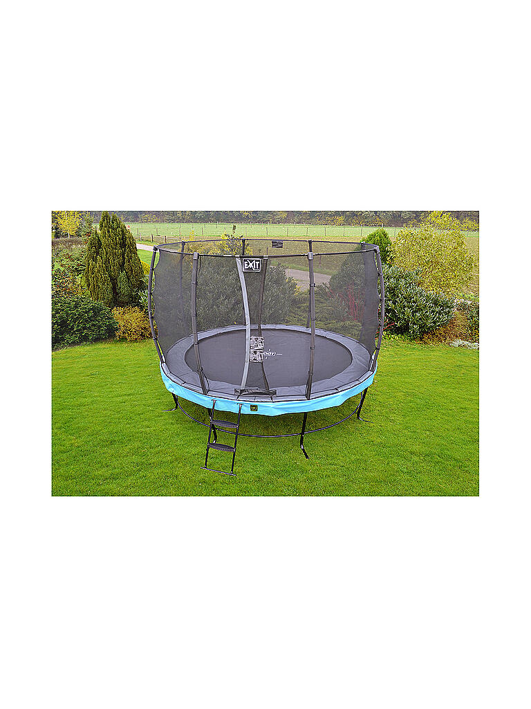 EXIT TOYS | Elegant Premium Trampolin 427cm mit Deluxe Sicherheitsnet | keine Farbe