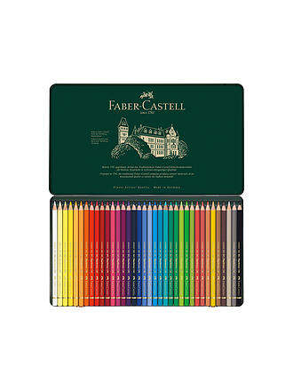 FABER-CASTELL | Polychromos Farbstift 36er Metalletui
