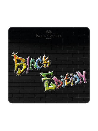 FABER-CASTELL | Black Edition Buntstifte 24er Metalletui