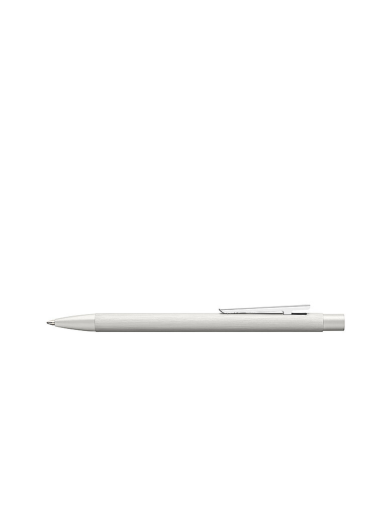 FABER-CASTELL Kugelschreiber Neo Slim Aluminium Silver Glint  silber