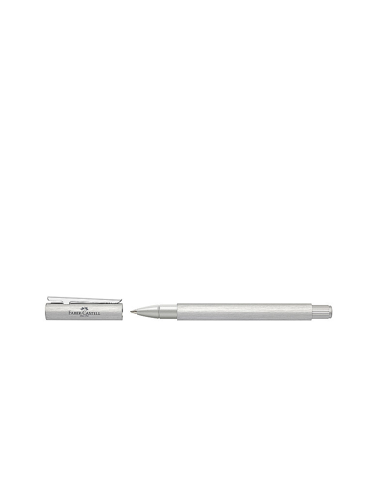 FABER-CASTELL Tintenroller Neo Slim Aluminium Silver Glint   silber