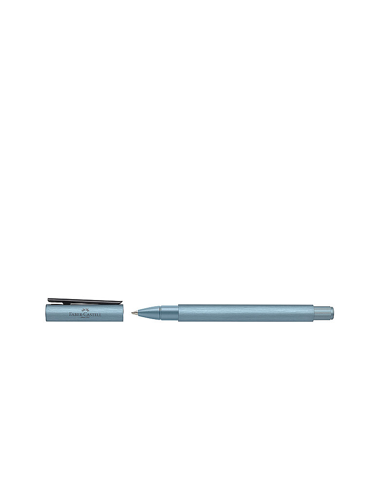 FABER-CASTELL Tintenroller Neo Slim Aluminium Serenity Blue blau