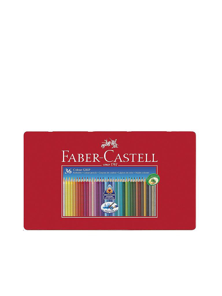FABER-CASTELL | Buntstifte Colour Grip - 36er Metalletui  | keine Farbe