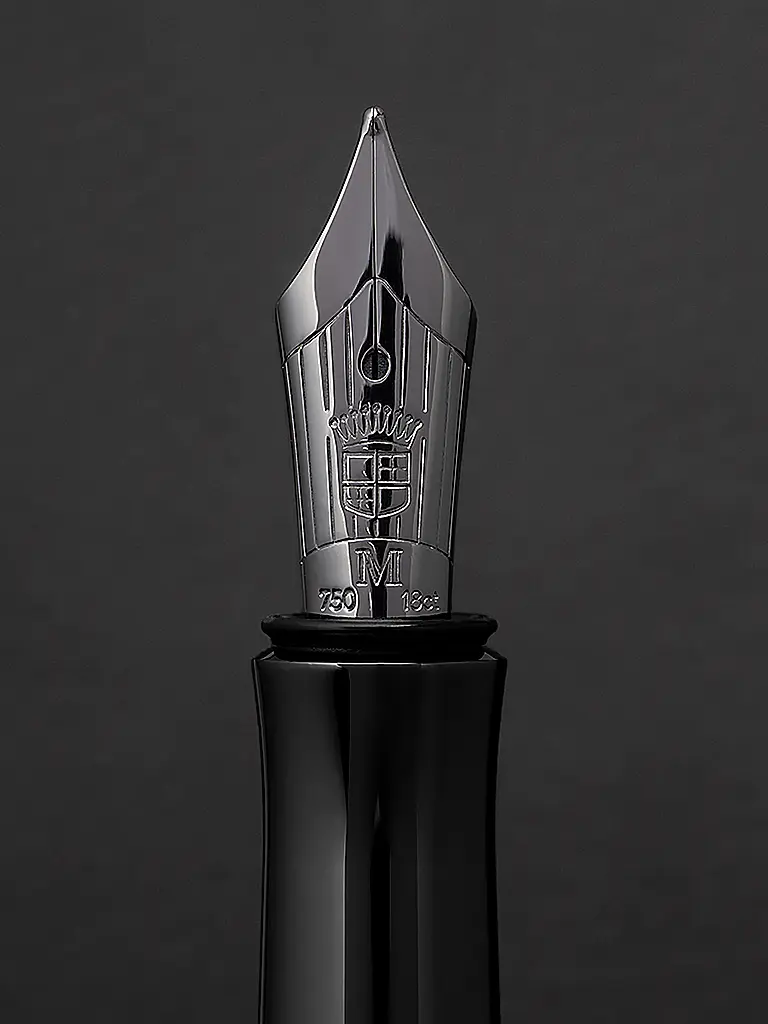 FABER-CASTELL | Füllfederhalter Guilloche Black Edition, M | Schwarz