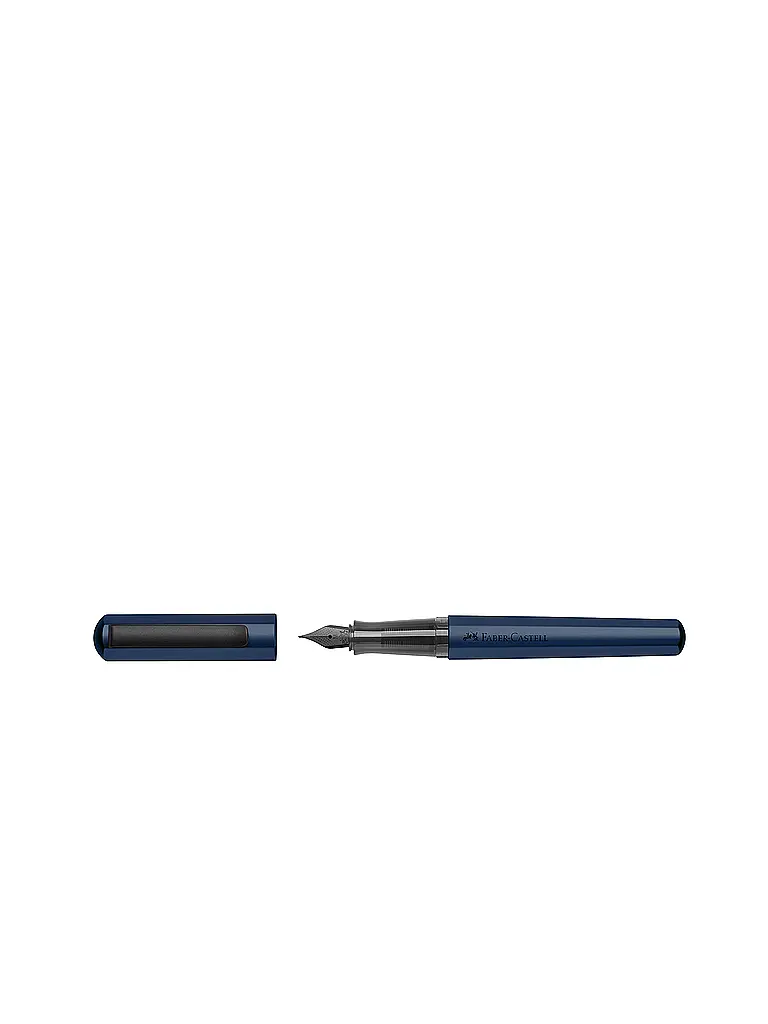 FABER-CASTELL | Füllhalter Hexo Blau Breit | 