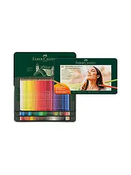 FABER-CASTELL | Farbstifte 102tlg. Polychromos Metalletui | Dunkelgrün