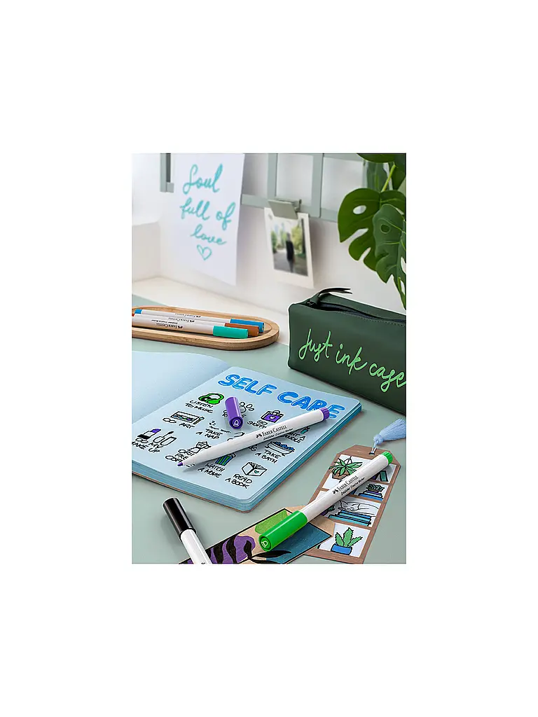 FABER-CASTELL | Goaf Kreativ Marker 1.5 Set 6tlg. Haven  | Bunt