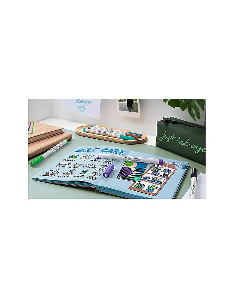 FABER-CASTELL | Goaf Kreativ Marker 1.5 Set 6tlg. Haven  | Bunt