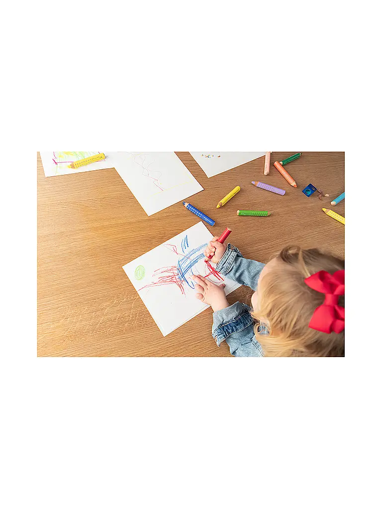 FABER-CASTELL | Grippy Buntstift 10er Set | Bunt