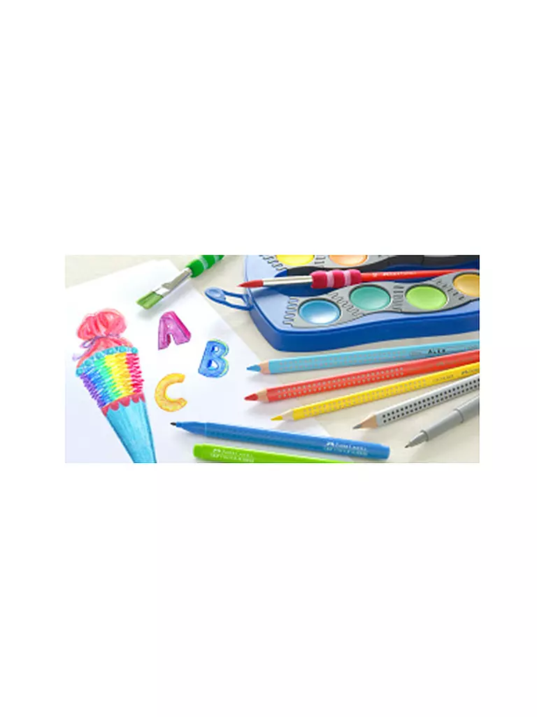 FABER-CASTELL | Jumbo Grip Buntstifte Promotionset | keine Farbe