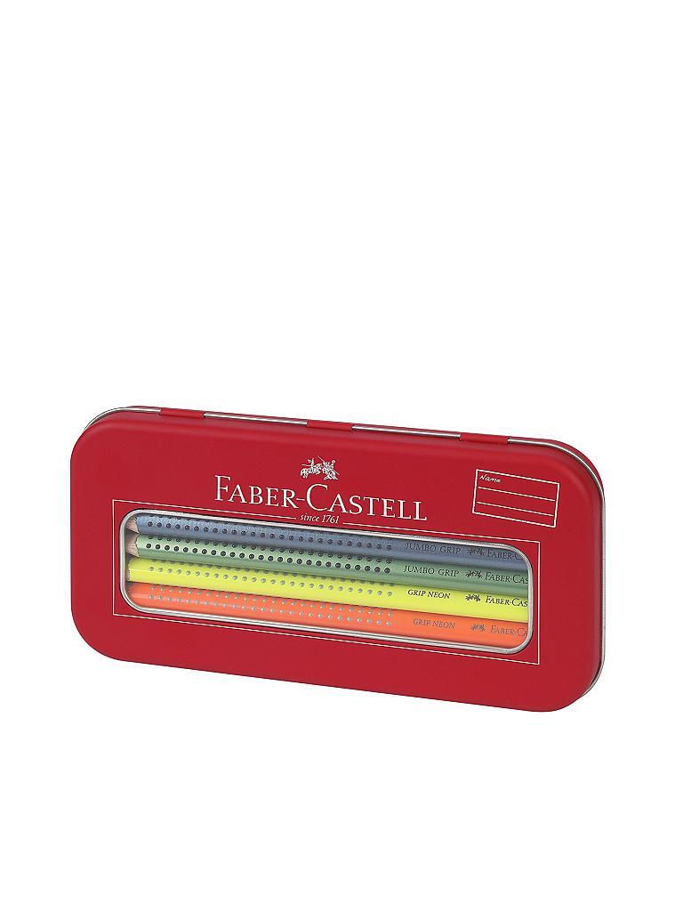 FABER-CASTELL | Jumbo Grip Malset - Neon Metallic 10er | keine Farbe