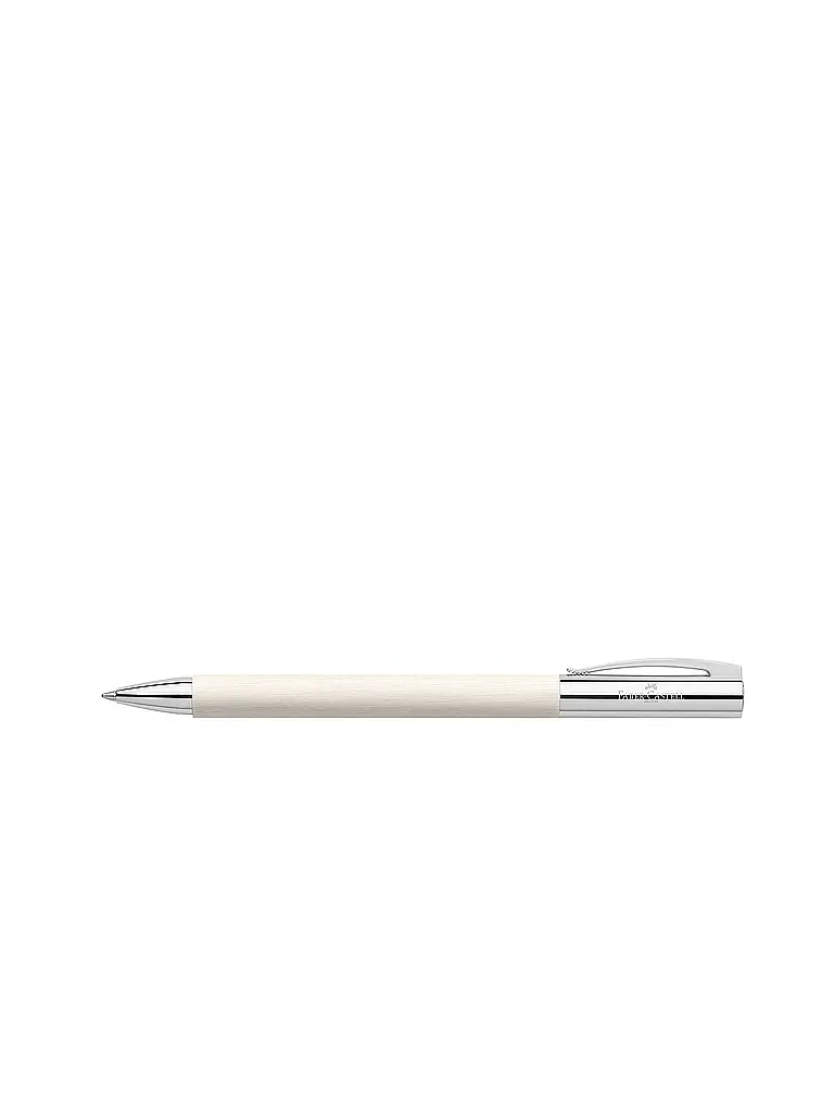 FABER-CASTELL | Kugelschreiber Ambition Edelharz | weiss