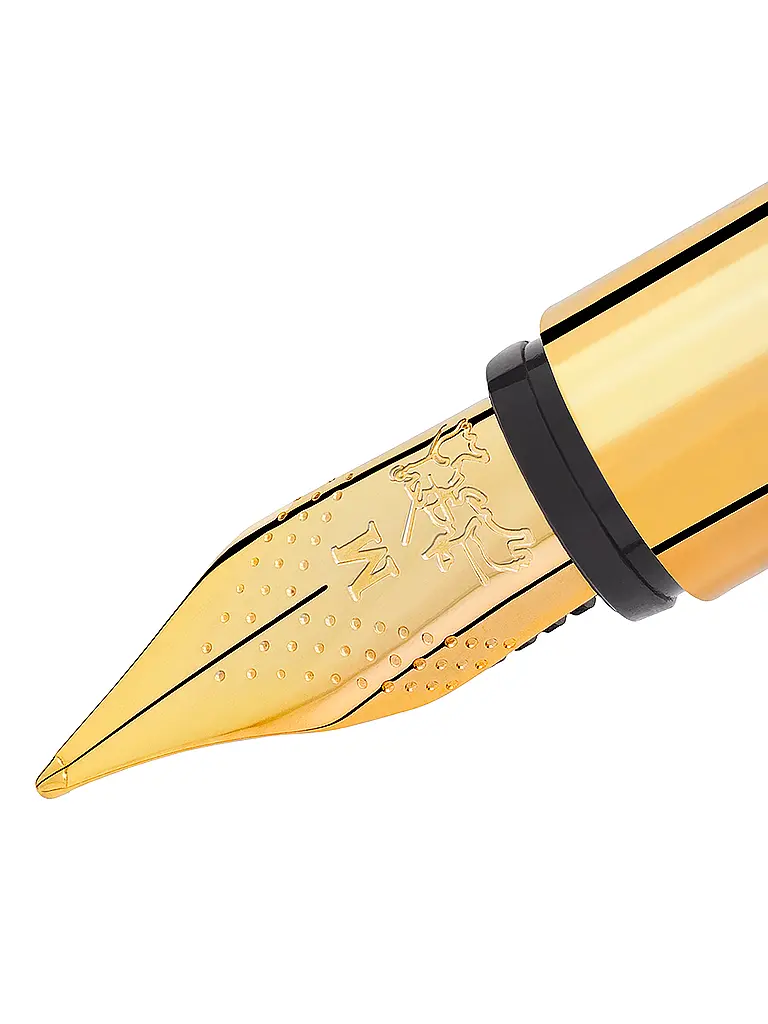 FABER-CASTELL | Neo Slim Füllhalter Federbreite F, gold marshmallow | Weiss