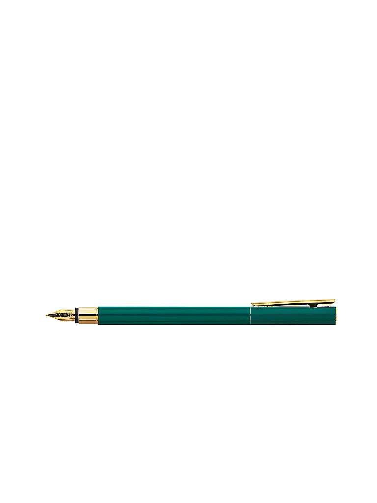 FABER-CASTELL | Neo Slim Füllhalter Federbreite F, gold rainforestM | Gold