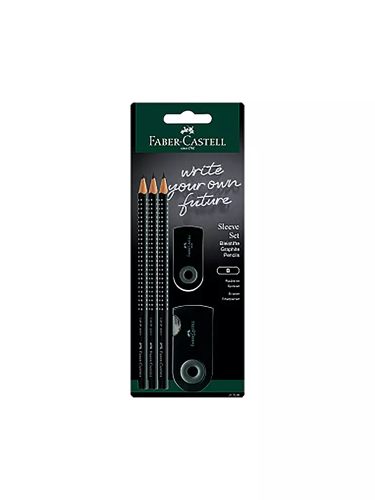 FABER-CASTELL | Sleeve Set gross (schwarz) | keine Farbe