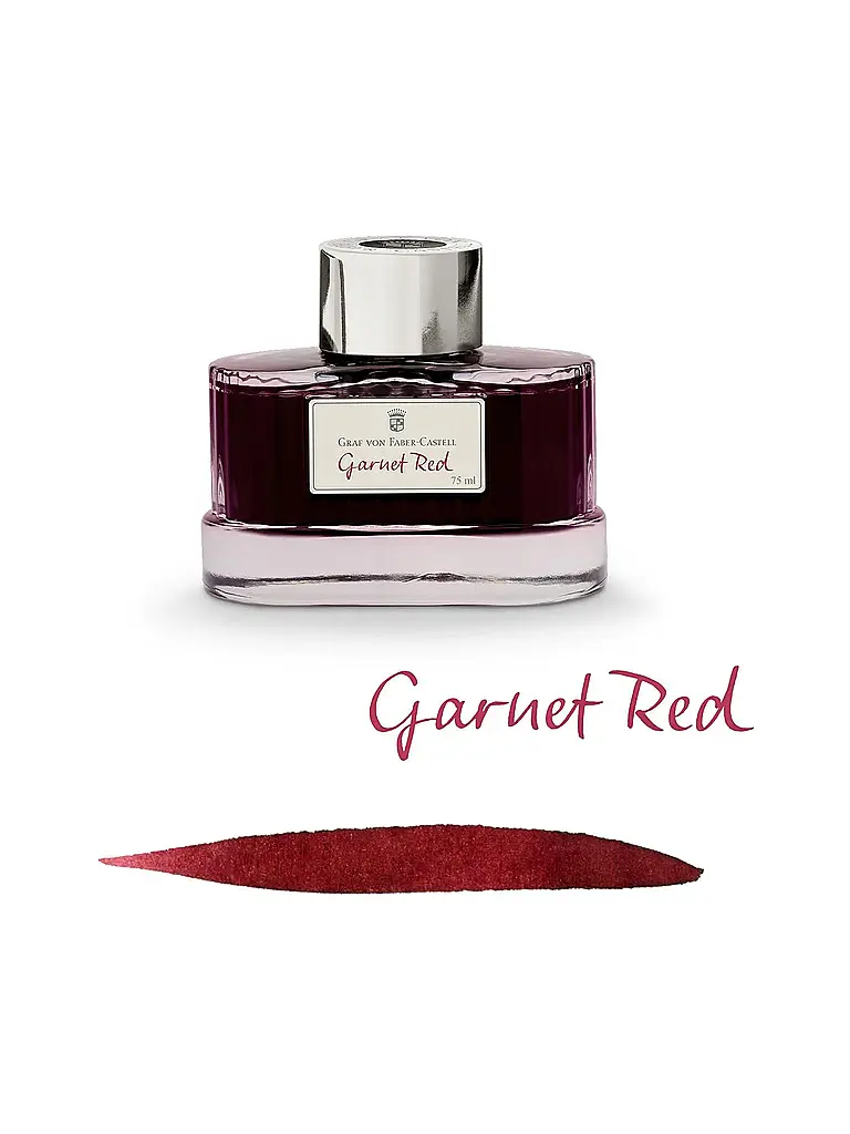 FABER-CASTELL | Tinte im Glas  Garnet Red  | keine Farbe