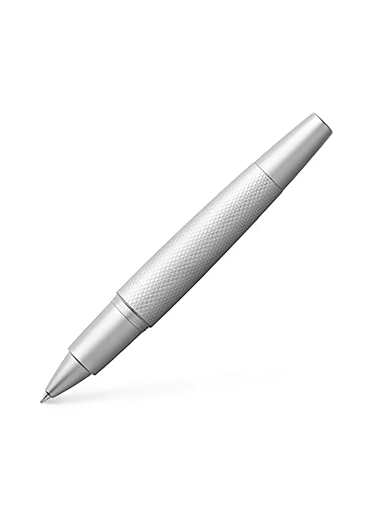 FABER-CASTELL | Tintenroller e-motion pure (Silver) | keine Farbe