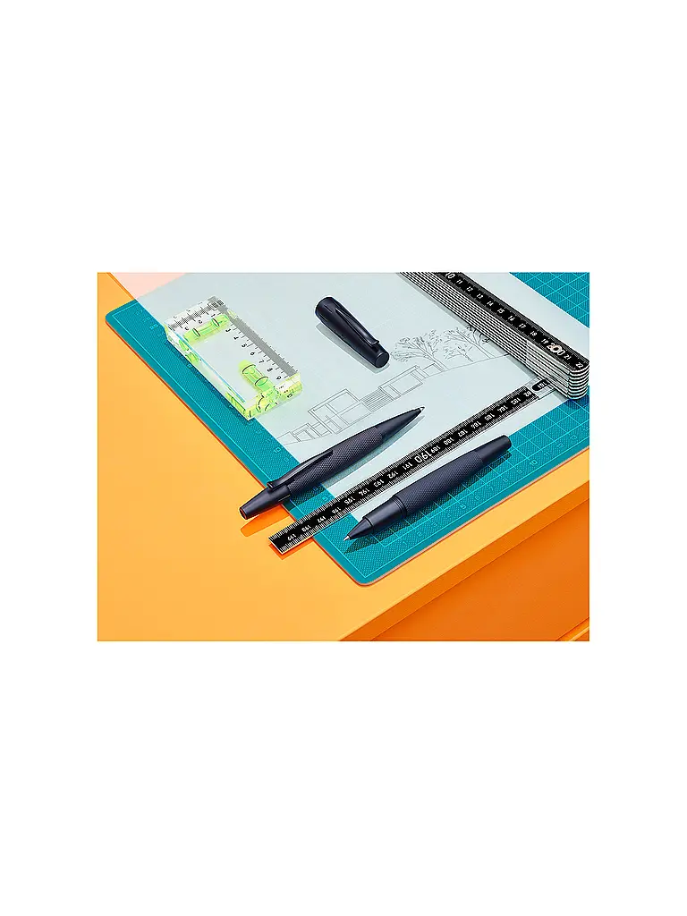 FABER-CASTELL | Tintenroller e-motion Pure Black | Schwarz