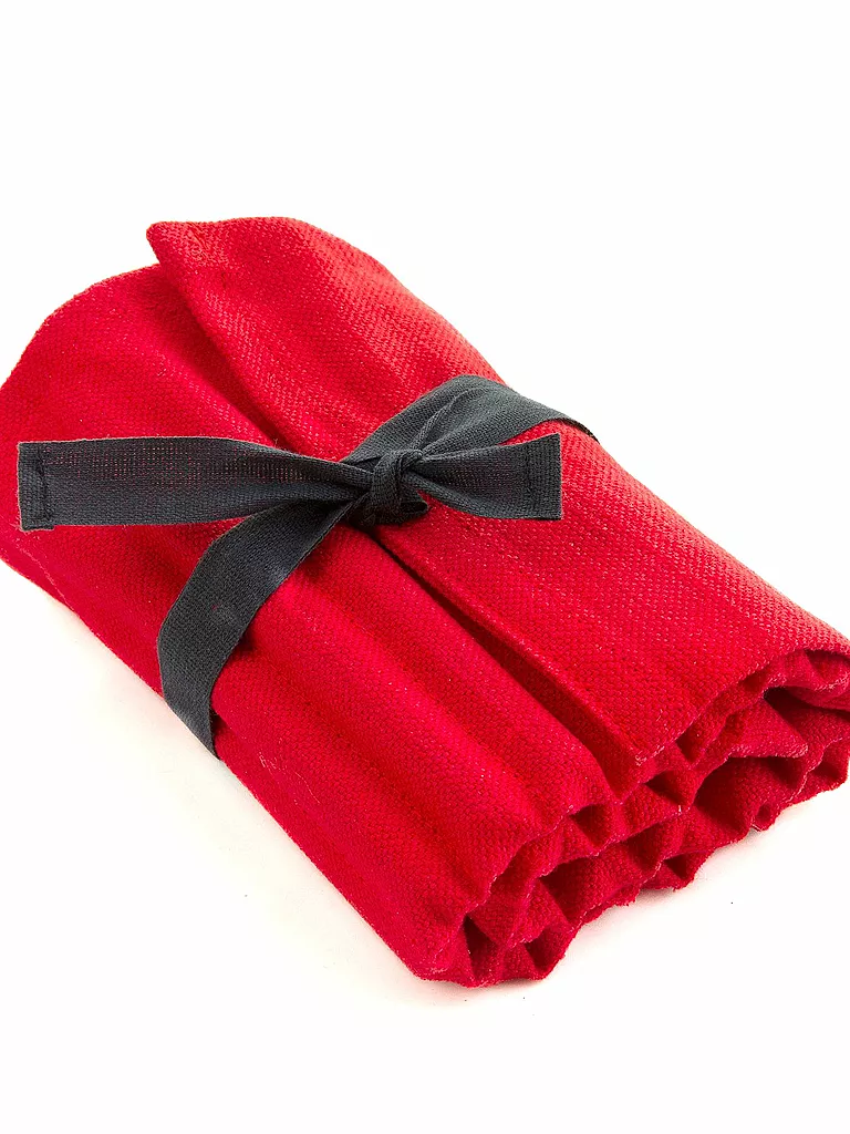 FABRIANO | Buntstifte-Set mit Leinentasche | Rot