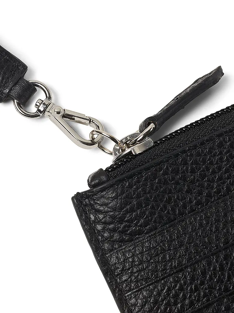 FABRIANO | Kartenetui mit Reißverschluss Black | 