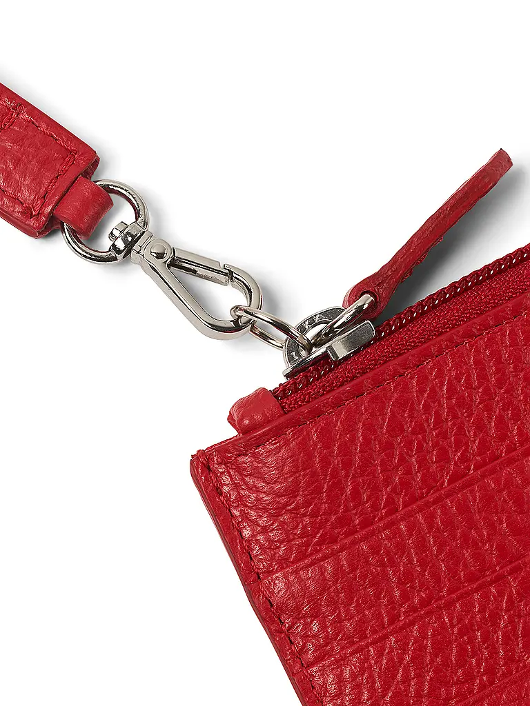 FABRIANO | Kartenetui mit Reißverschluss Red | 