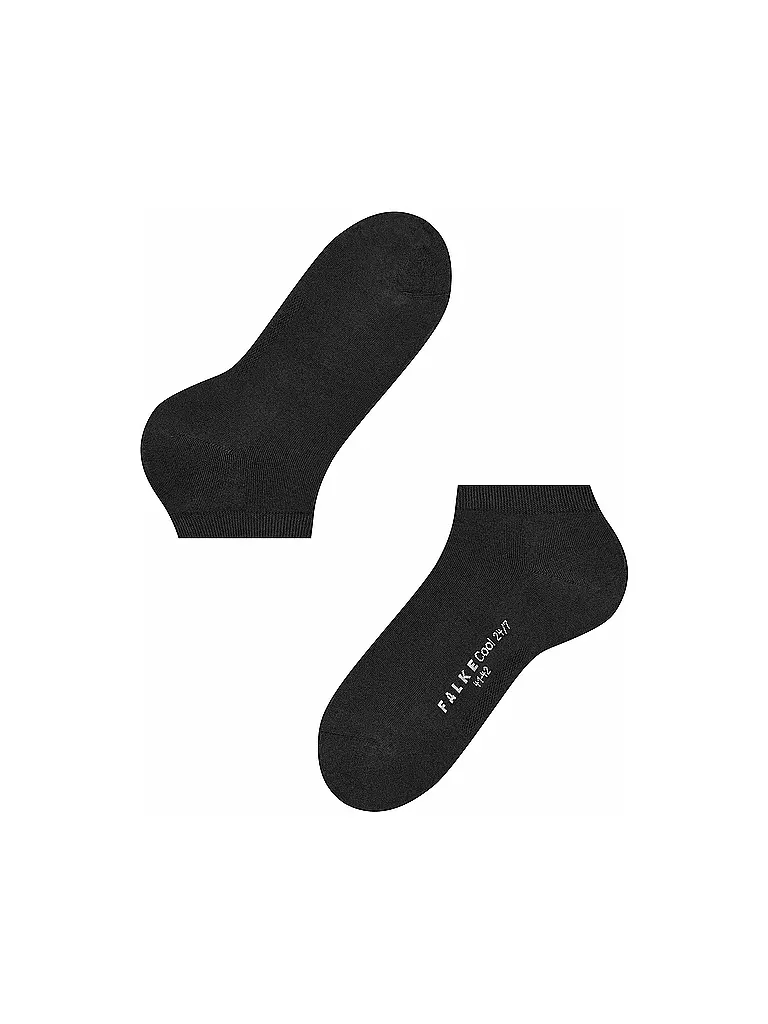 FALKE |  Sneakersocken Cool 24/7 black | dunkelblau