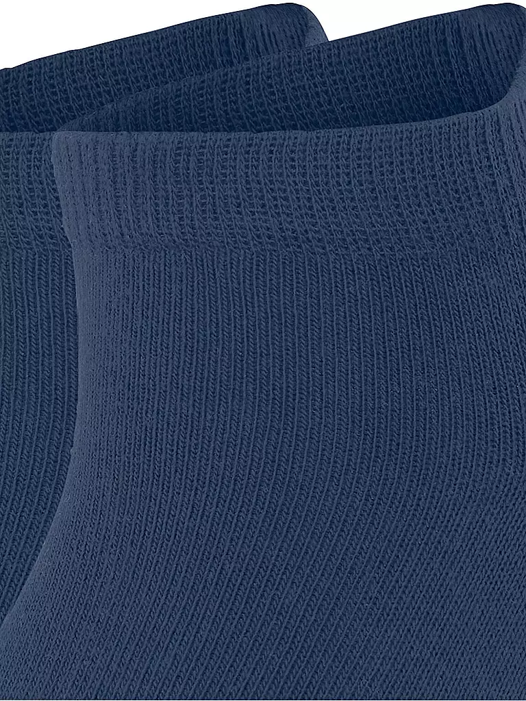 FALKE |  Sneakersocken Happy 2er Pkg Royal Blue | schwarz