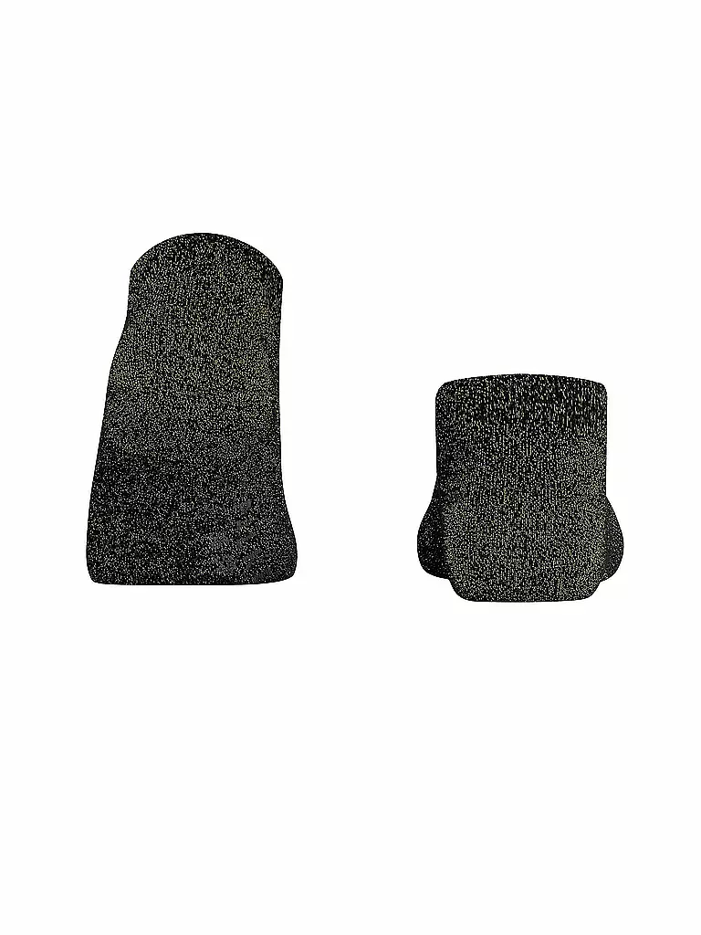 FALKE |  Sneakersocken Shiny black | rosa