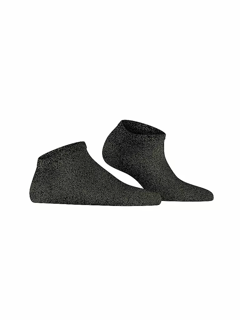 FALKE |  Sneakersocken Shiny black | rosa