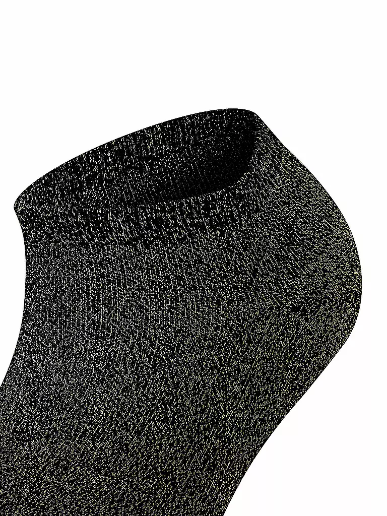 FALKE |  Sneakersocken Shiny black | rosa