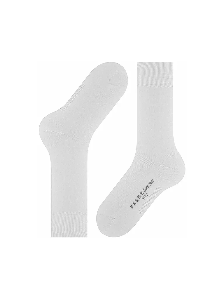 FALKE |  Socken Cool 24/7 white | dunkelgrün