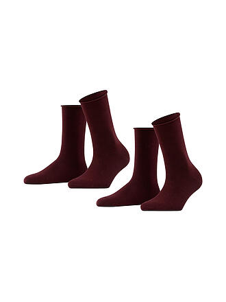 FALKE | Happy  Socken 2er Pkg barolo