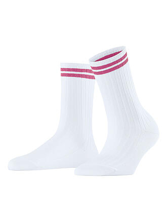 FALKE | Socken PLAY ME white / pink