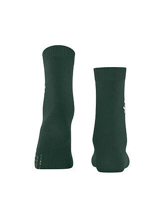 FALKE | Socken COSY WOOL CANDY CANE hunter green