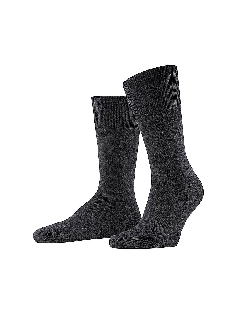 Socken AIRPORT PLUS anthracite melange grau 43/44 herren