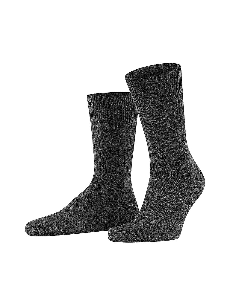 Socken TEPPICH IM SCHUH anthracite melange grau 43/44 herren