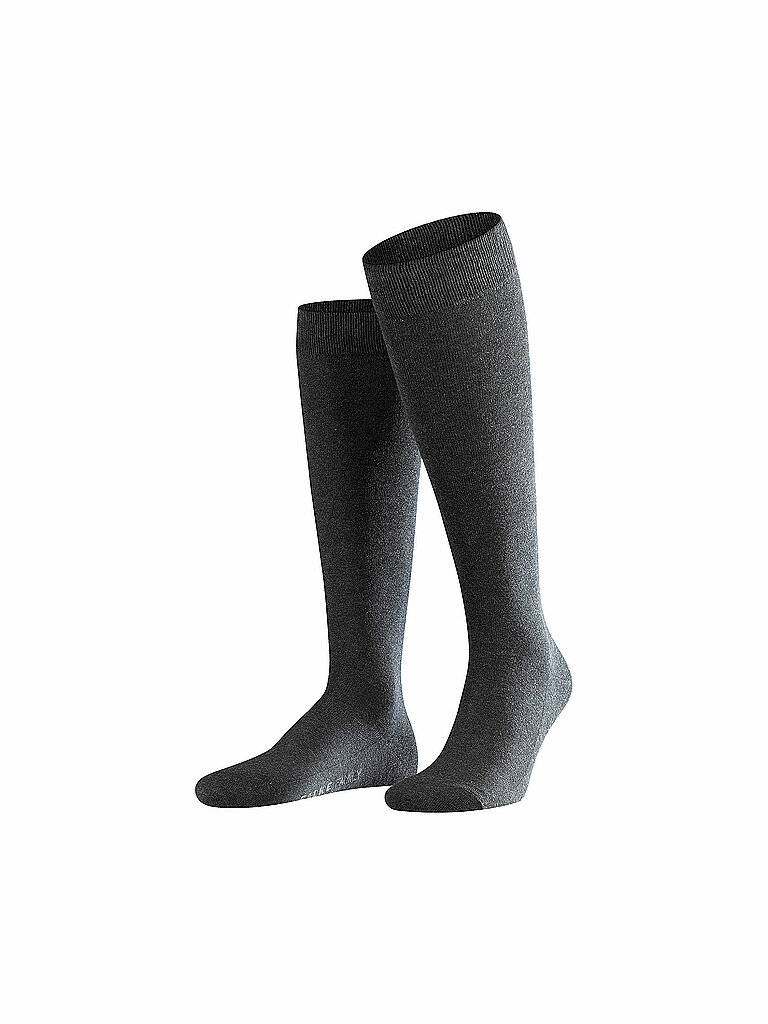 FALKE Herren Kniestrümpfe Family grau | 39-42