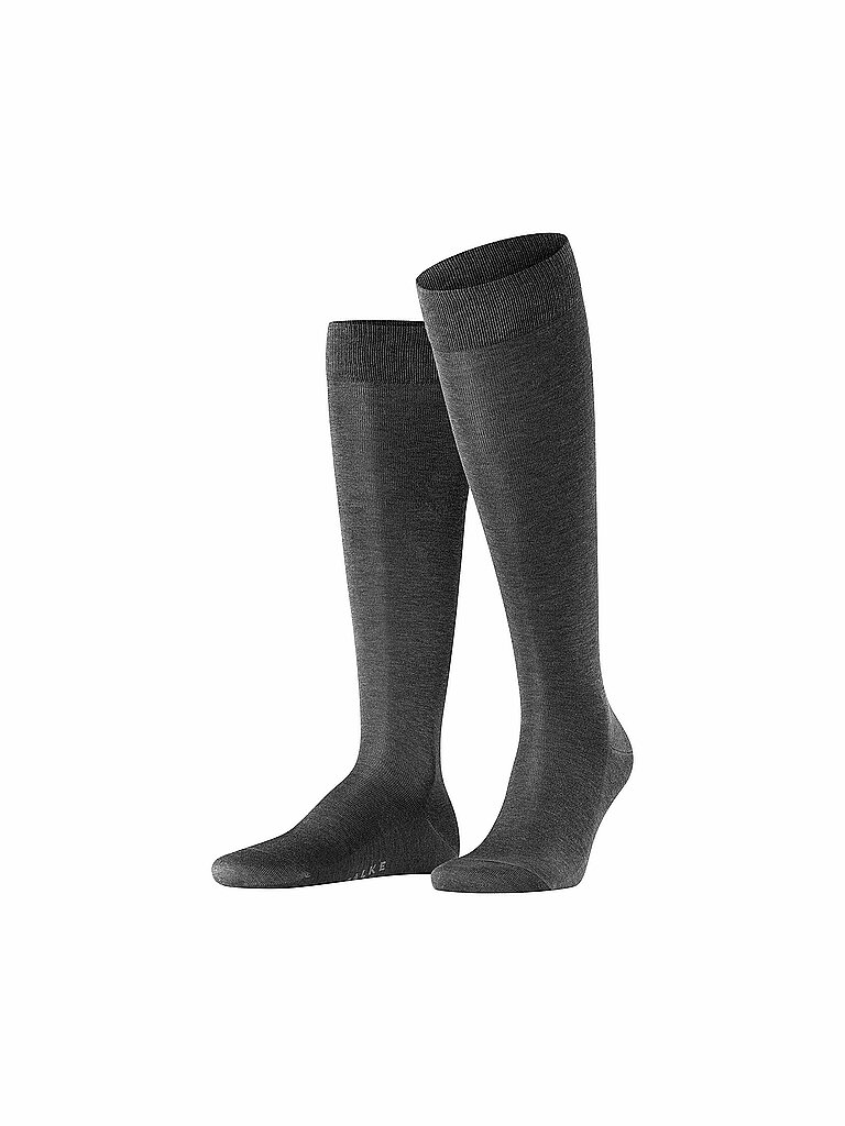 Stutzen TIAGO anthracite melange grau 45/46 herren