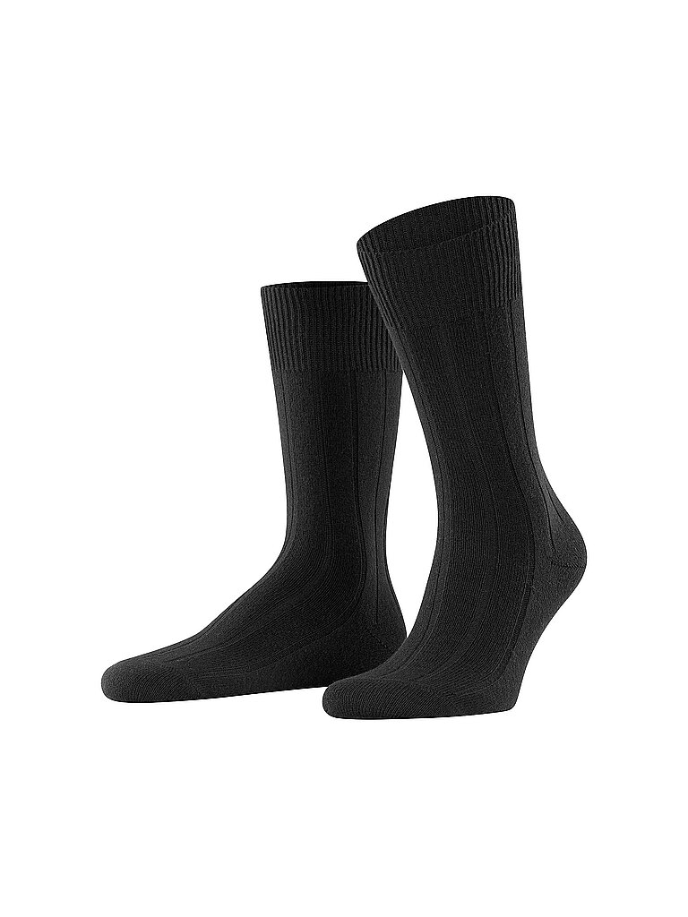 Socken LHASA RIB black schwarz 39-42 herren