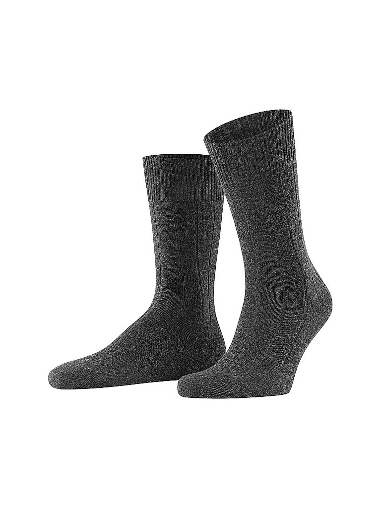 Socken LHASA RIB anthara mel grau 43-46 herren