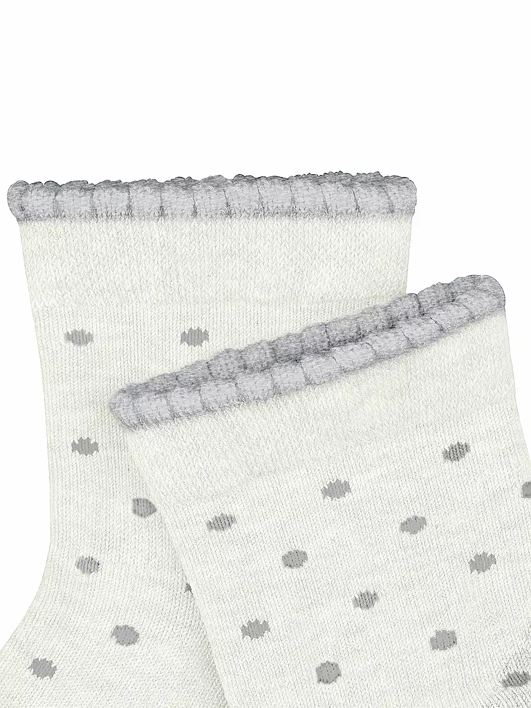 FALKE | Baby Socken Little Dot off white | weiss