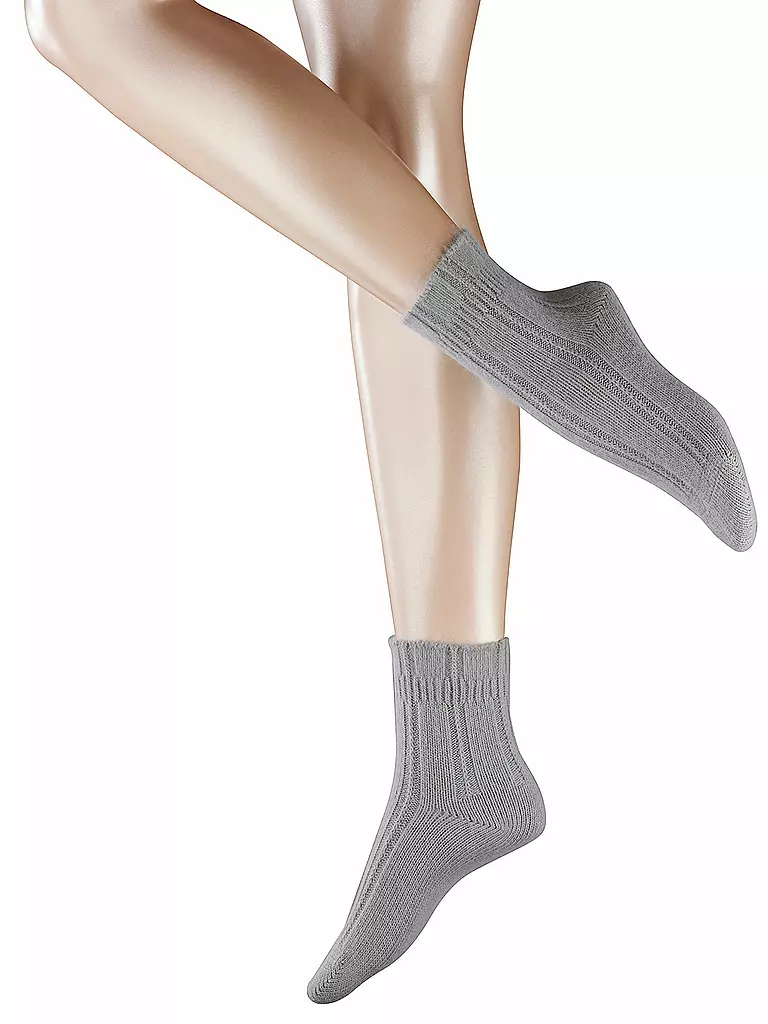 FALKE | Bettsocken "47470" silver  | grau