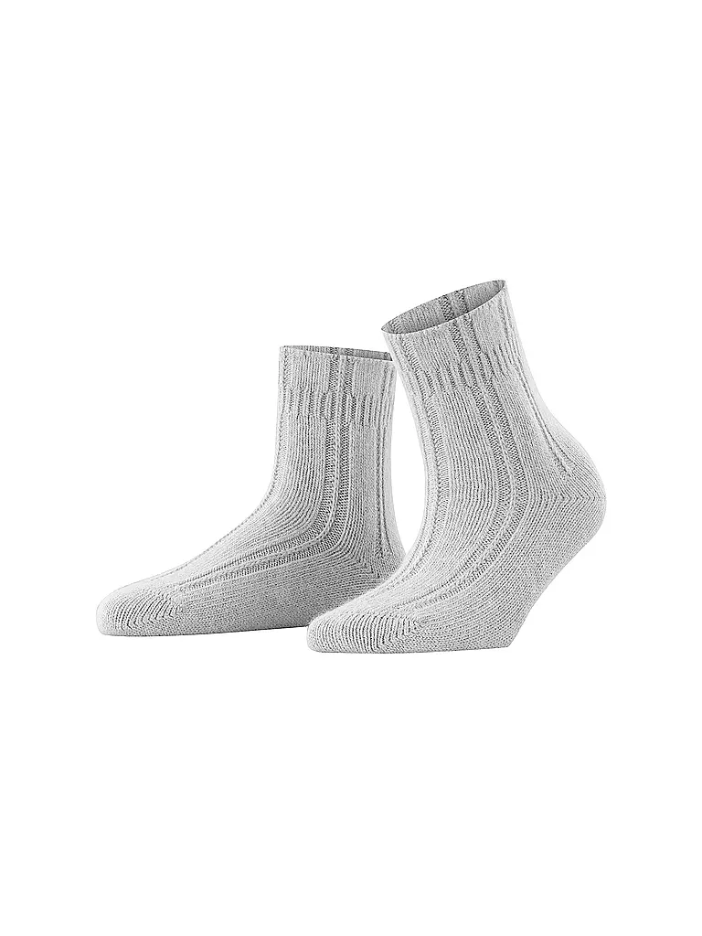 FALKE | Bettsocken "47470" silver  | grau