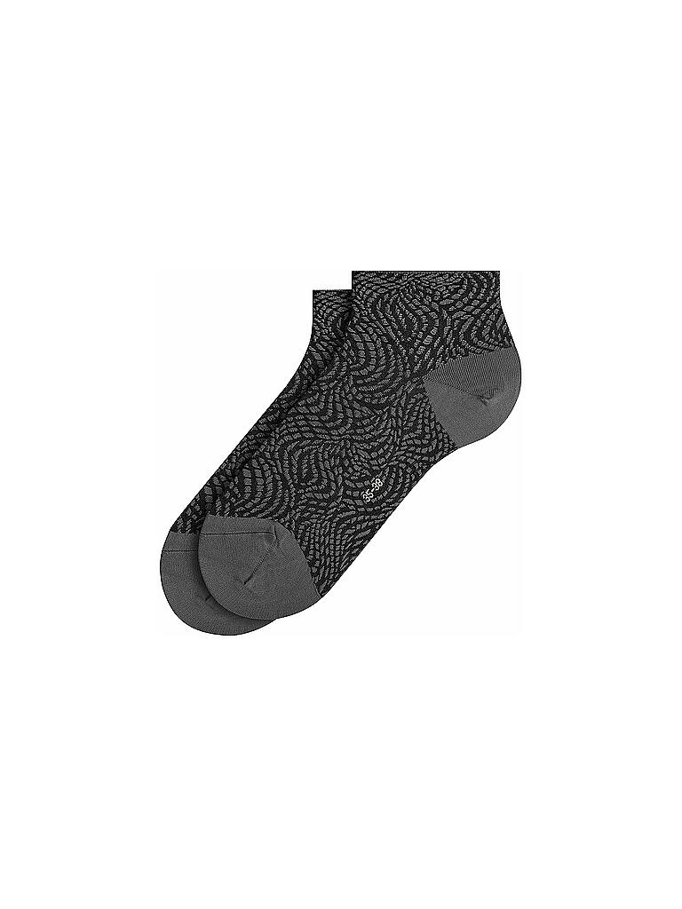 FALKE | Damen Sneakersocken Aesthetic Wave Flanell | grau