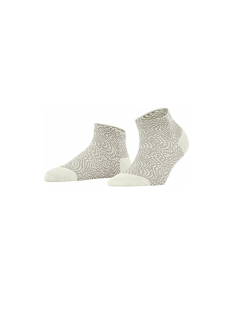 FALKE | Damen Sneakersocken Aesthetic Wave Weiss | weiß