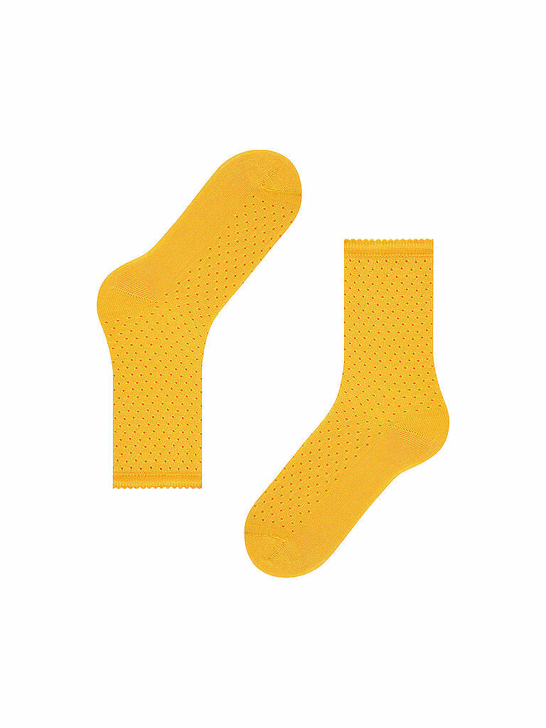 FALKE | Damen Socken Pointelle Sun Ray | gelb