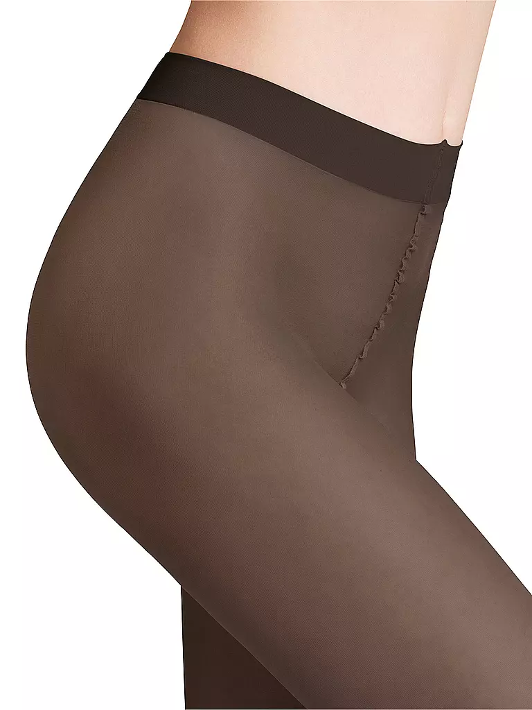 FALKE | Feinstrumpfhose PURE MATT 20 DEN brenda  | braun