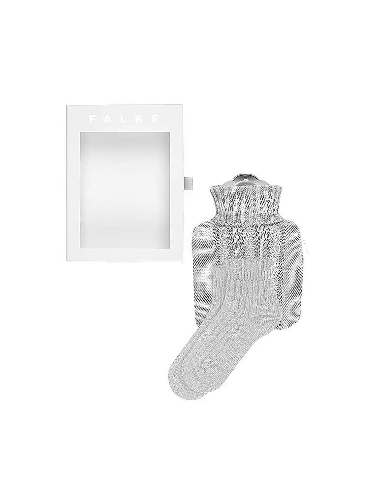 FALKE | Geschenkset Cosy Moment | grau